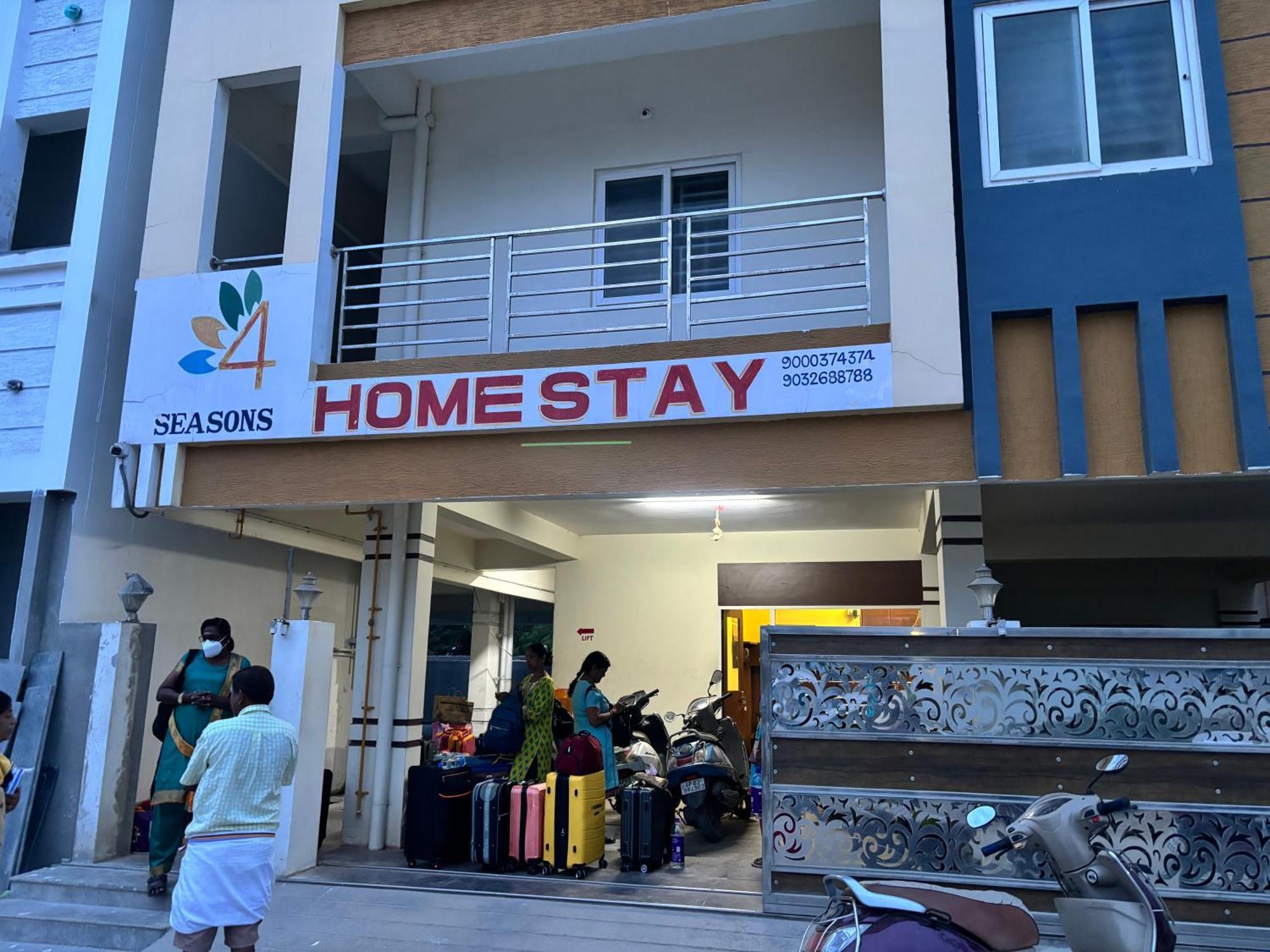Four Seasons Home Stay Tirupati Bagian luar foto